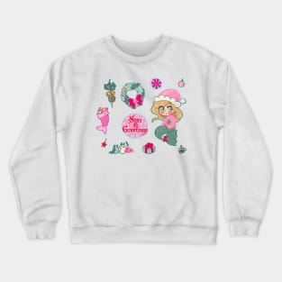 Seas and Greetings! Crewneck Sweatshirt